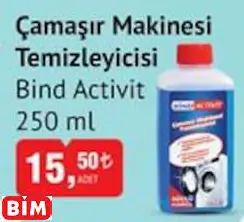 BİND ACTİVİT   ÇAMAŞIR MAKİNESİ TEMİZLEYİCİSİ